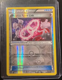 Mewtwo Spirit Link - XY - BREAKthrough - Reverse Holo - 144/162 (NM) - Image 1
