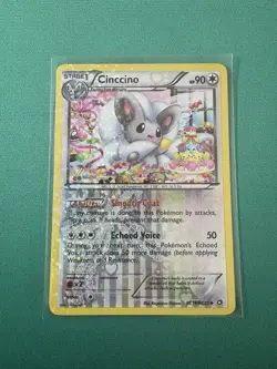 Cinccino RC19/RC25 Radiant Collection Legendary Treasures 2013 Holo Pokemon LP - Image 1
