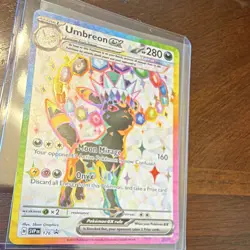 Pokemon TCG Umbreon ex EX SV: Scarlet & Violet Promo SVP176 Holo 280 HP - Image 1