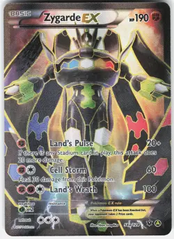 Pokemon Zygarde EX 54a/124 Holo Promo Alternate Art Promos Pokemon Near Mint - Image 1