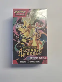 NEW POKEMON ASCENDED HEROES POKEMON TCG BOOSTER BUNDLE SEALED - Image 1