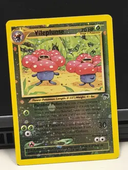 Pokemon TCG Vileplume Southern Islands 17/18 Reverse Holo Promo English 2001 - Image 3