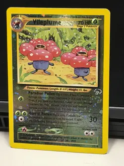Pokemon TCG Vileplume Southern Islands 17/18 Reverse Holo Promo English 2001 - Image 4