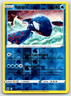 KYOGRE 036/159 REVERSE HOLO CROWN ZENITH POKEMON NEAR MINT - Image 1