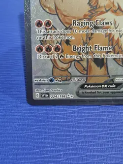 Pokemon S&V Base Set Arcanine Ex Holo 224/198 & Gyarados Ex Holo 225/198 NM/M - Image 5