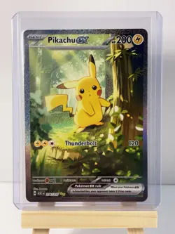 Pikachu ex 276/217 Special Illustration Rare Ascended Heroes Pokemon Holo NM - Image 1