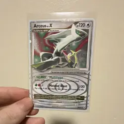 Pokemon TCG Arceus LV.X 94/99 Arceus Rare Holo LV.X English 120 HP 2009 - Image 1