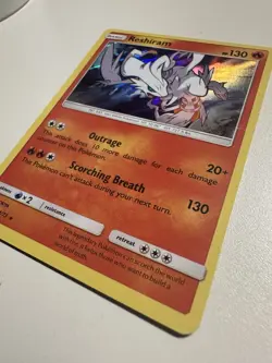Pokemon TCG - Reshiram 14/73 - Holo Rare - Shining Legends - LP/MINT - Image 2