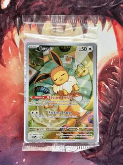 Eevee #173 Prismatic Evolutions Pokemon Black Star Promo Card SEALED NM 💫 - Image 1