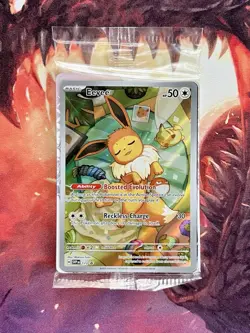 Eevee #173 Prismatic Evolutions Pokemon Black Star Promo Card SEALED NM 💫 - Image 2