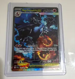 The Pokemon Company Mega Charizard EX 125/106 Secret Rare Holo Full Art EN - Image 1