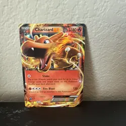 2014 Pokemon XY Flashfire Charizard EX 11/106 LP - Image 1