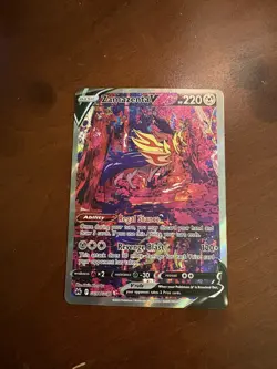 Zamazenta V GG54/GG70 SWSH: Crown Zenith: Galarian Gallery Holo pokemon card - Image 1