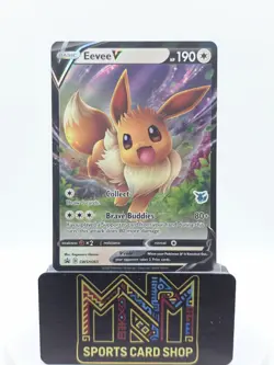 Eevee V SWSH065 SWSH: Sword & Shield Promo Cards Holo Pokemon TCG - Image 2