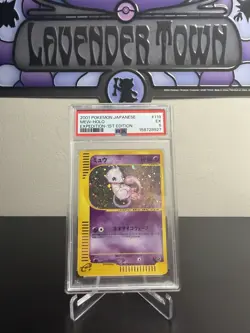 2001 POKEMON JAPANESE EXPEDITION 1ST EDITION #119 MEW-HOLO PSA 5 - Image 1