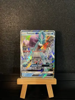 Pokemon - Suicune GX - 60/214 - S&M Lost Thunder - Ultra Holo Rare NM - Image 1