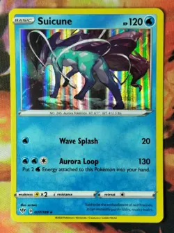 Suicune 037/189 Holo Rare NM 2020 Darkness Ablaze Sword And Shield Pokemon Card - Image 1