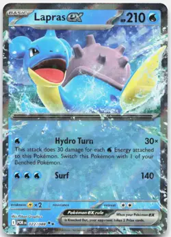 Lapras ex 022/088 Double Rare Perfect Order Pokemon Holo Near Mint - Image 1
