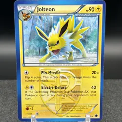 Jolteon 34/116 Uncommon BW Plasma Freeze Pokemon Card - Image 1