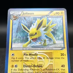 Jolteon 34/116 Uncommon BW Plasma Freeze Pokemon Card - Image 5