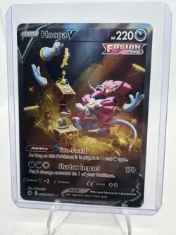 Pokemon Hoopa V GG53/GG70 Full Art Ultra Rare Holo Crown Zenith - Image 1
