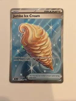 Jumbo Ice Cream 109/086 Chaos Rising Full Art Ultra Rare Pokemon - Image 1