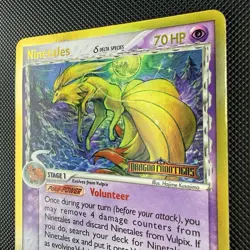Pokemon TCG Ninetales 8/101 Dragon Frontiers Delta Species Reverse Holo Card - Image 4