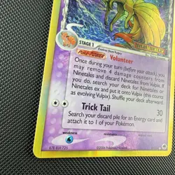 Pokemon TCG Ninetales 8/101 Dragon Frontiers Delta Species Reverse Holo Card - Image 5
