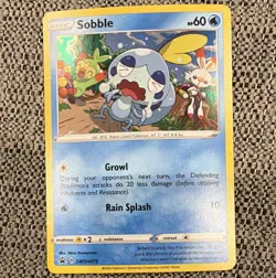 Pokemon TCG Sobble SWSH Promo EN Holo Promo Basic 60 HP SWSH073 - Image 1