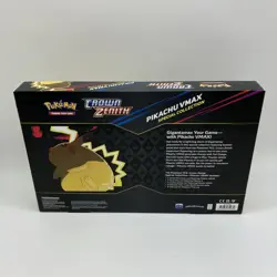 Pokemon Crown Zenith Pikachu VMax Premium Collection Box 5 Booster Packs - Image 2