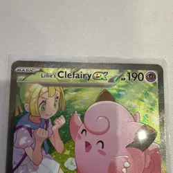 Lillie's Clefairy ex 184/159 SV09 Journey Together SIR Holo Full Art ENG - Image 2