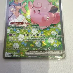 Lillie's Clefairy ex 184/159 SV09 Journey Together SIR Holo Full Art ENG - Image 3