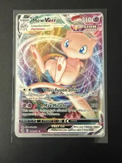 Pokemon Fusion Strike Mew Vmax 114/264. 2022 World Championships Variant. NM. - Image 1