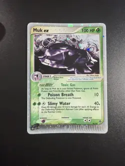Vintage Pokemon Muk Ex 96/97 Ex Dragon 2003 Cosmos Holo Dmg - Image 1