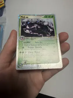 Vintage Pokemon Muk Ex 96/97 Ex Dragon 2003 Cosmos Holo Dmg - Image 3