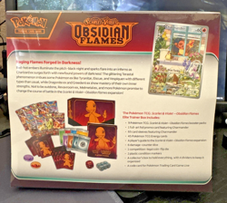 Pokemon: Scarlet & Violet Obsidian Flames Elite Trainer Box ETB New Sealed - Image 2