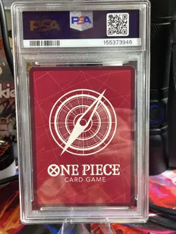 2025 One Piece TCG Monkey.D.Luffy ST26 OP09-061 Leader FOIL PSA 9 - Image 3