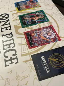 One Piece Card Game Set Sail Event Sticker Sheet PROMO Set of 4 Luffy Nami Zoro - Image 2