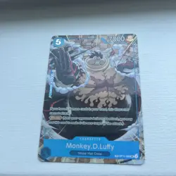 Monkey.D.Luffy BLOCKER OP11-058 TR - Carrying On His Will (OP13) NEAR MINT - Image 1