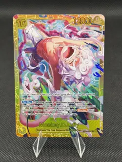 Monkey.DLuffy EB04-061 Secret Rare Adventure on KamisIsland One Piece Foil NM - Image 1