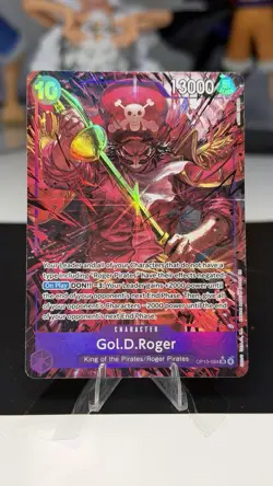 One Piece TCG Gol D. Roger (OP13-064) SR Alternate Art English/Near Mint - Image 1