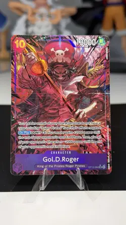 One Piece TCG Gol D. Roger (OP13-064) SR Alternate Art English/Near Mint - Image 2