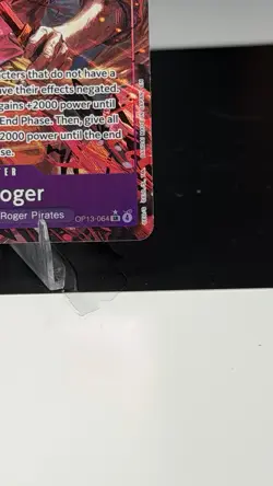 One Piece TCG Gol D. Roger (OP13-064) SR Alternate Art English/Near Mint - Image 5