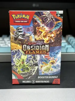 Pokemon TCG: Obsidian Flames Booster Bundle - 6 packs - Factory Sealed Box - Image 1