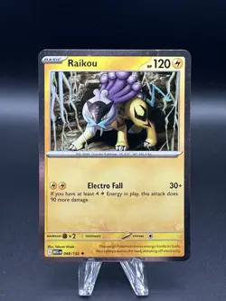 Raikou (048/132) [Cosmos Holo] (NM) - Pokemon - Mega Evolution Promo (ENG) - Image 1