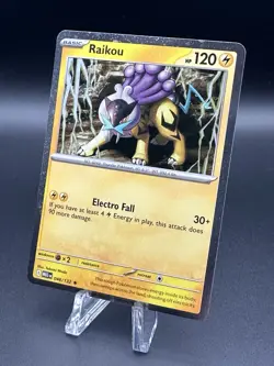 Raikou (048/132) [Cosmos Holo] (NM) - Pokemon - Mega Evolution Promo (ENG) - Image 3
