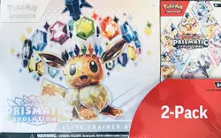 NEW Pokemon Prismatic Evolutions Elite Trainer Box and Booster Bundle 2-Pack - Image 1