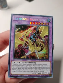 Yugioh Gaia the Magical Knight of Dragons MP21-EN124 Secret Rare 1st Ed NM - Image 1