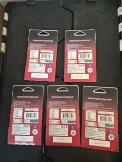 One Piece TCG OP-13 Carrying On His Will Sleeved Booster Pack Lot of 5 English - Image 2