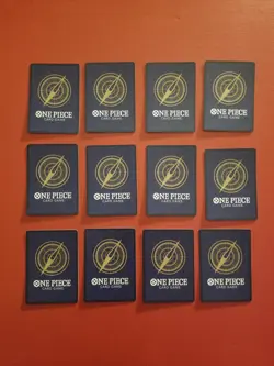 BANDAI - ONE PIECE CCG - PRE-RELEASE STAMPED GAME CARDS LOT OF 12 DIFFERENT - NM - Image 2